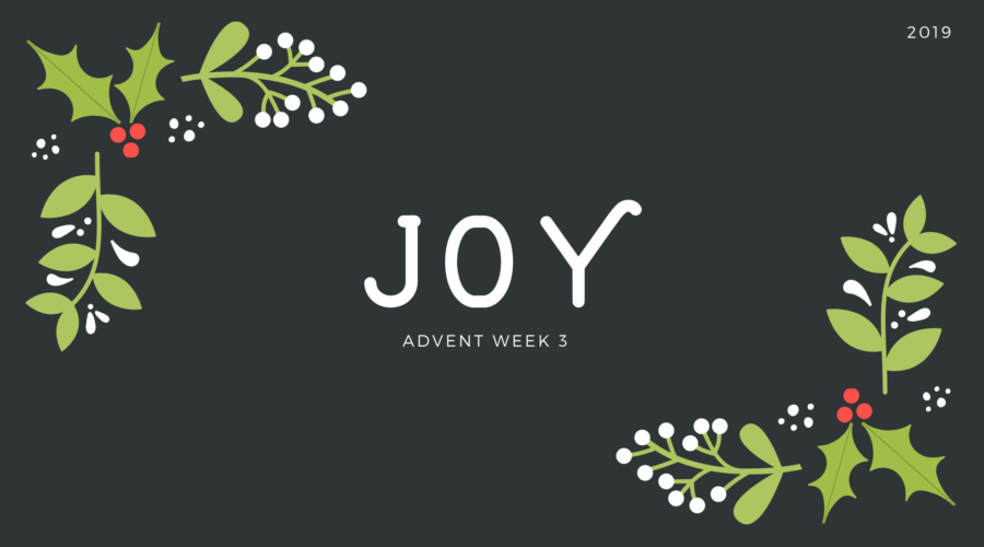 Joy – Advent Week 3