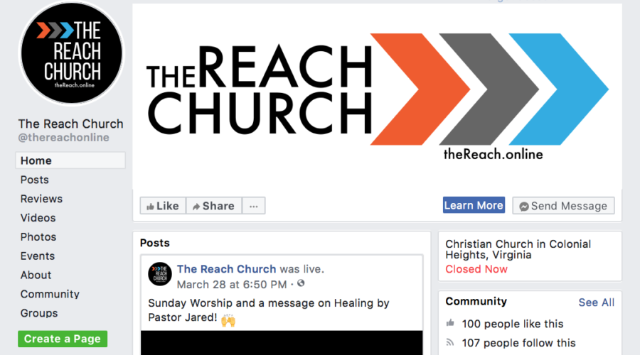 The Reach Facebook Page