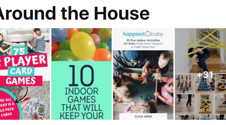 Around the House Ideas for Kids & Families