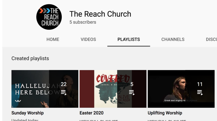 Worship Playlists May 24, 2020